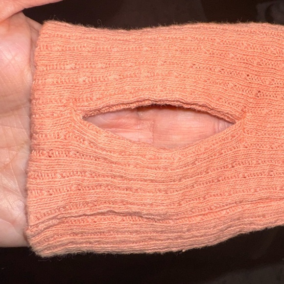 🧡We the Free Colby long sleeve coral oversized top🧡 - Picture 4 of 8